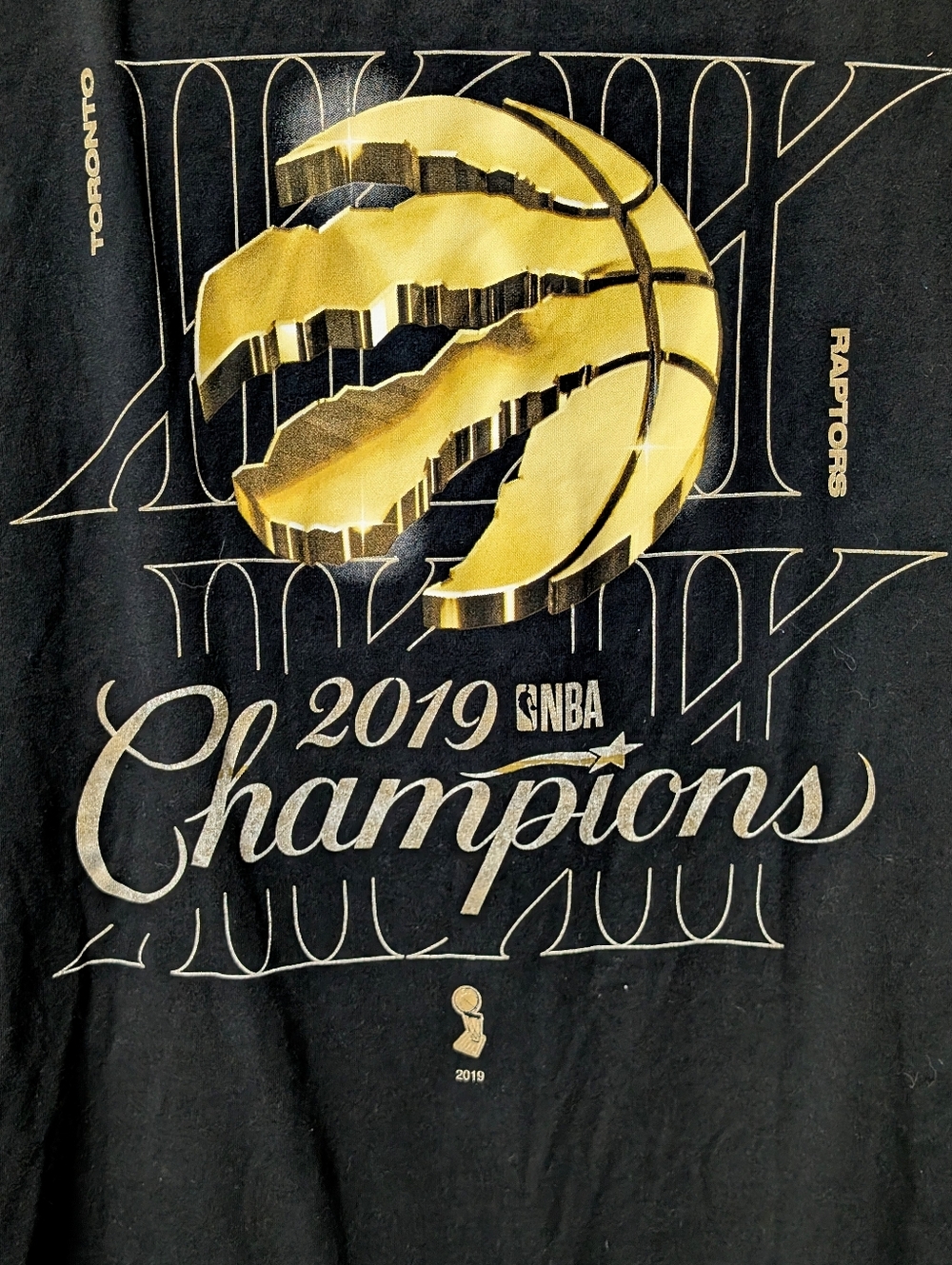 Nike Toronto Raptors 2019 NBA Finals Champions Celebration Shirt - Picture 5 of 11